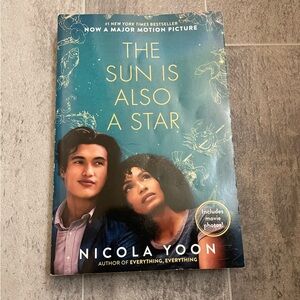 2/$10 The Sun Is Also a Star Book